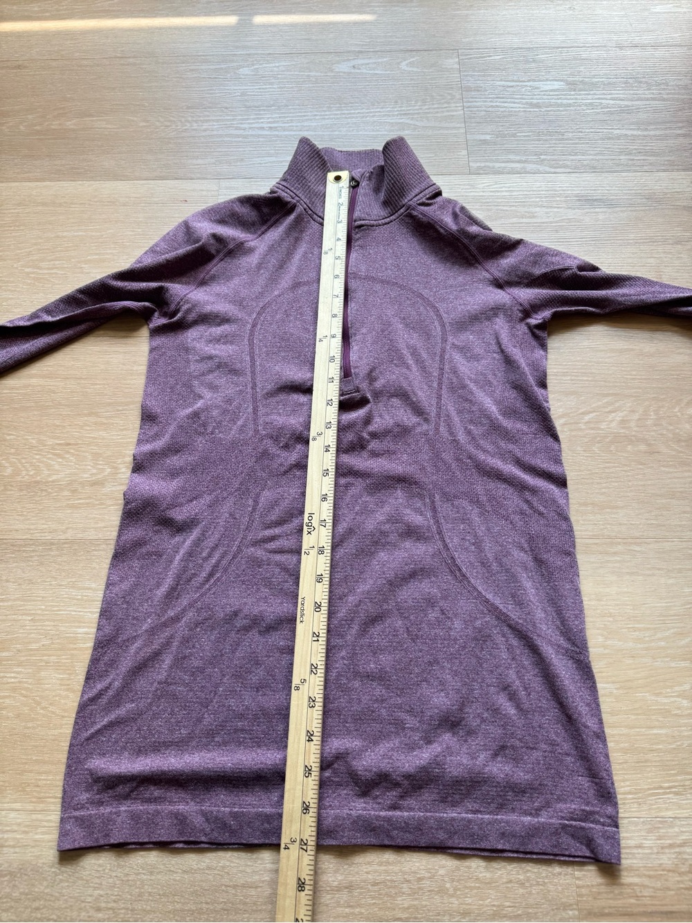 lululemon athletica Heather Plum Half‑Zip Pullover - Picture 6 of 10